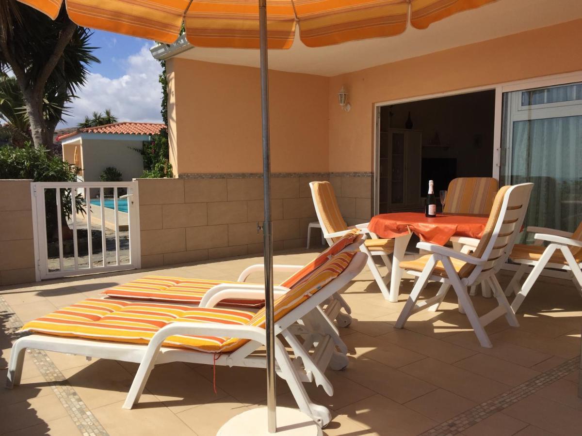 Bungalow Hibiscus San Agustin Bagian luar foto